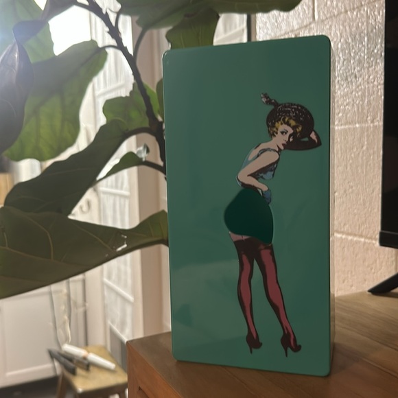 Retro Yellow Tissue Box Cover - Picture 5 of 6